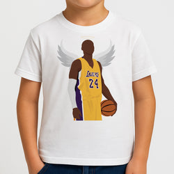 Kobe with wings - Basketball Kids T-Shirt