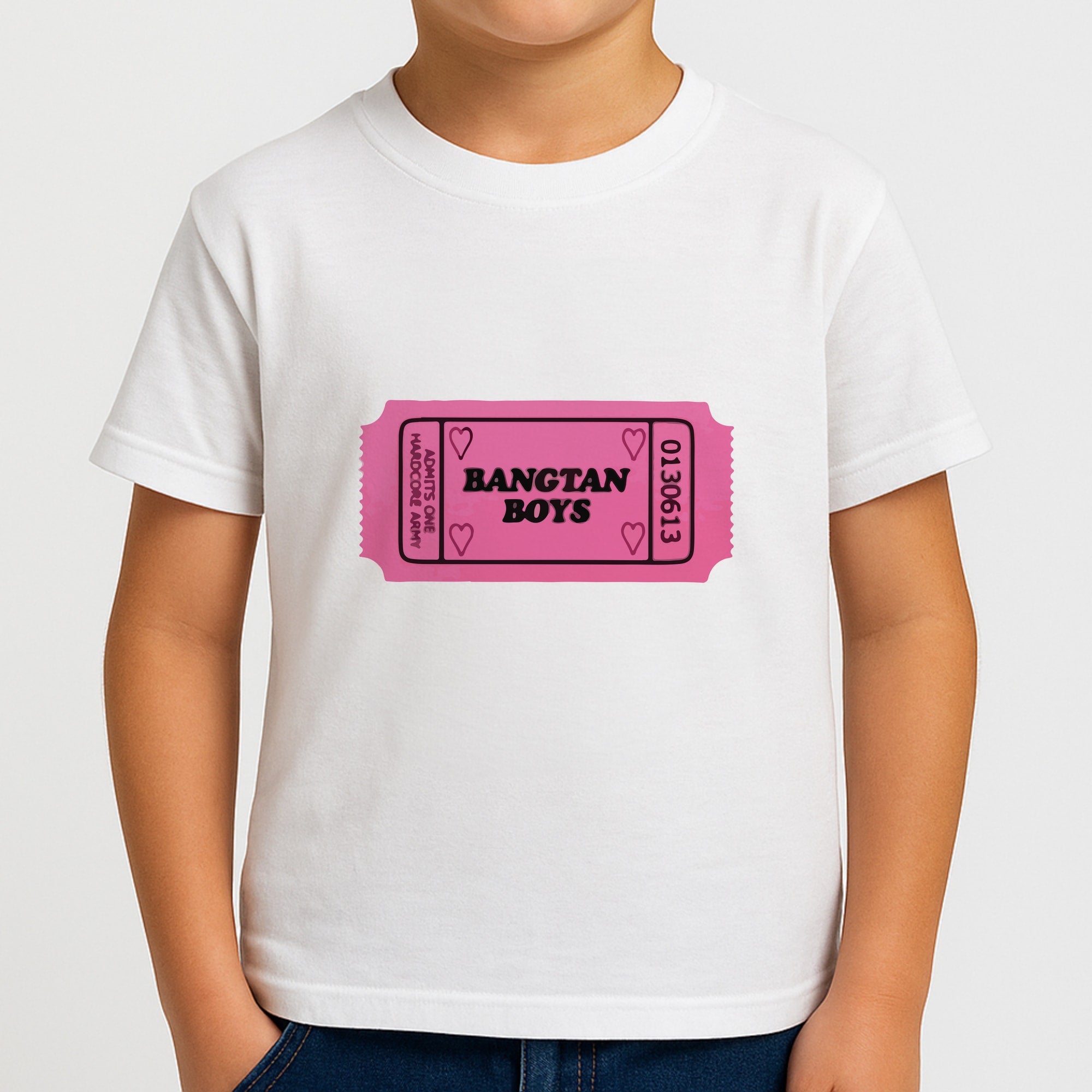 Bangtan Boys Ticket - K Pop Kids T-Shirt