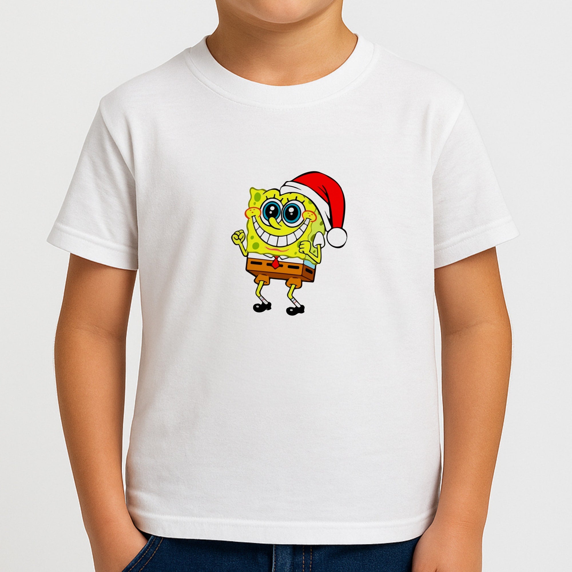 Sponge - Christmas Boys T-Shirt