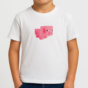 Mining Pig Kids T-Shirt 4
