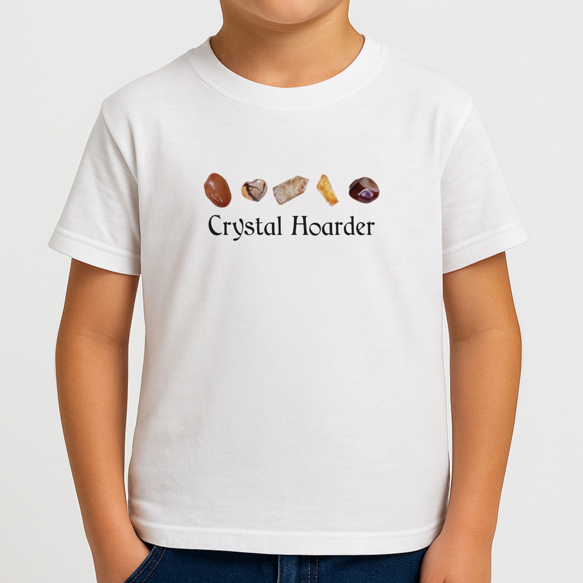 Crystal Hoarder Pattern Boys T-Shirt