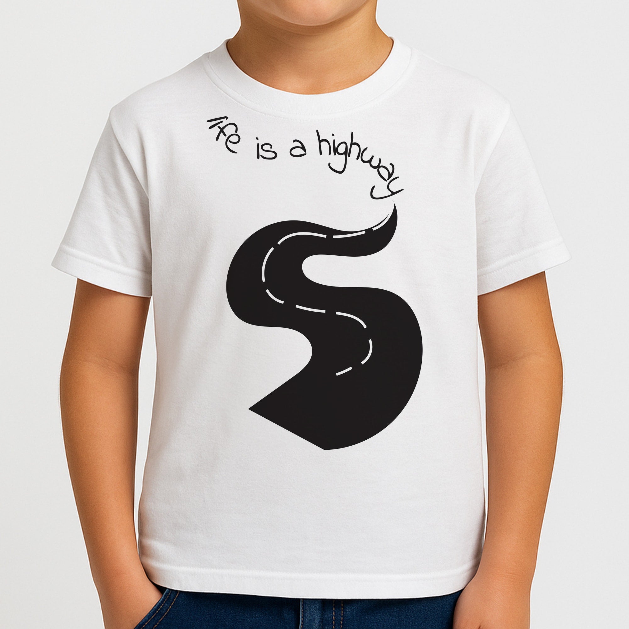 Life Is A Highway - Cars Kids T-Shirt