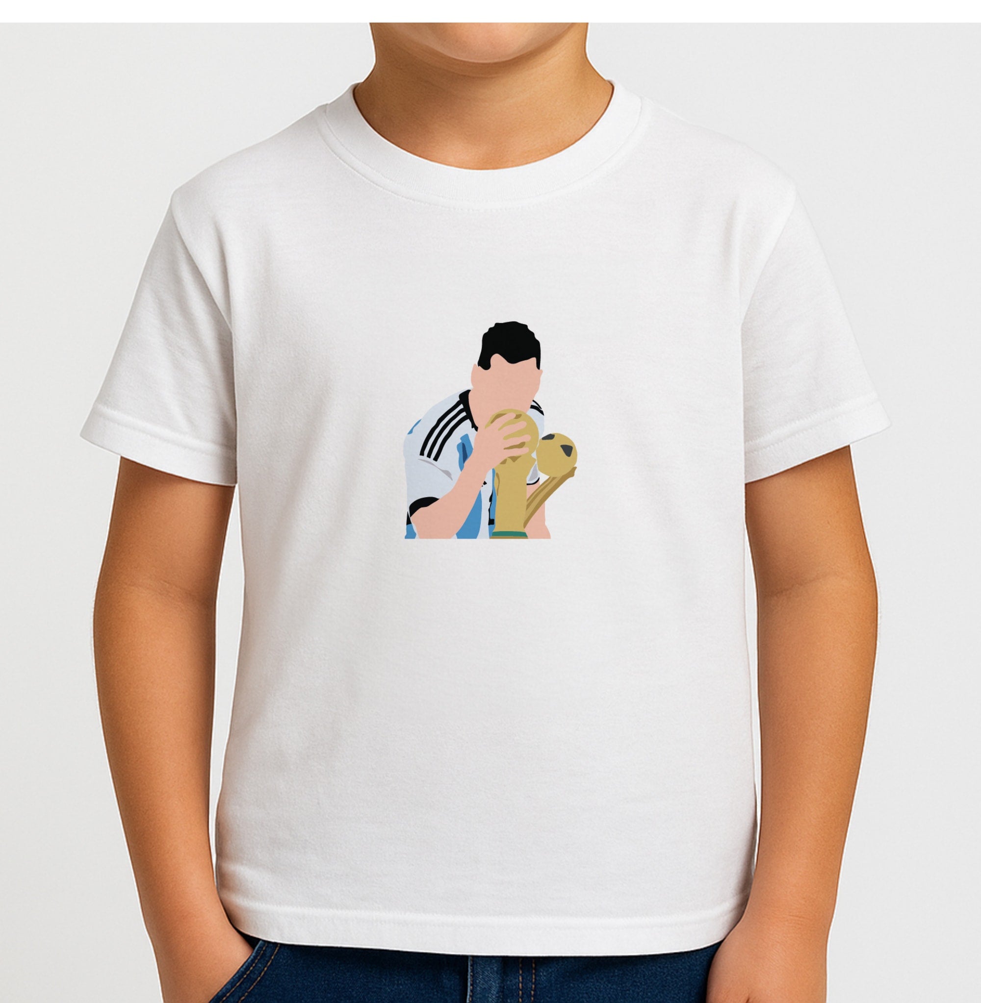GOAT - Messi Boys T-Shirt