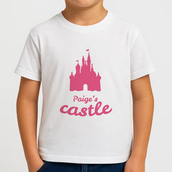 Fairytale Castle - Personalised Fairytale Boys T-Shirt