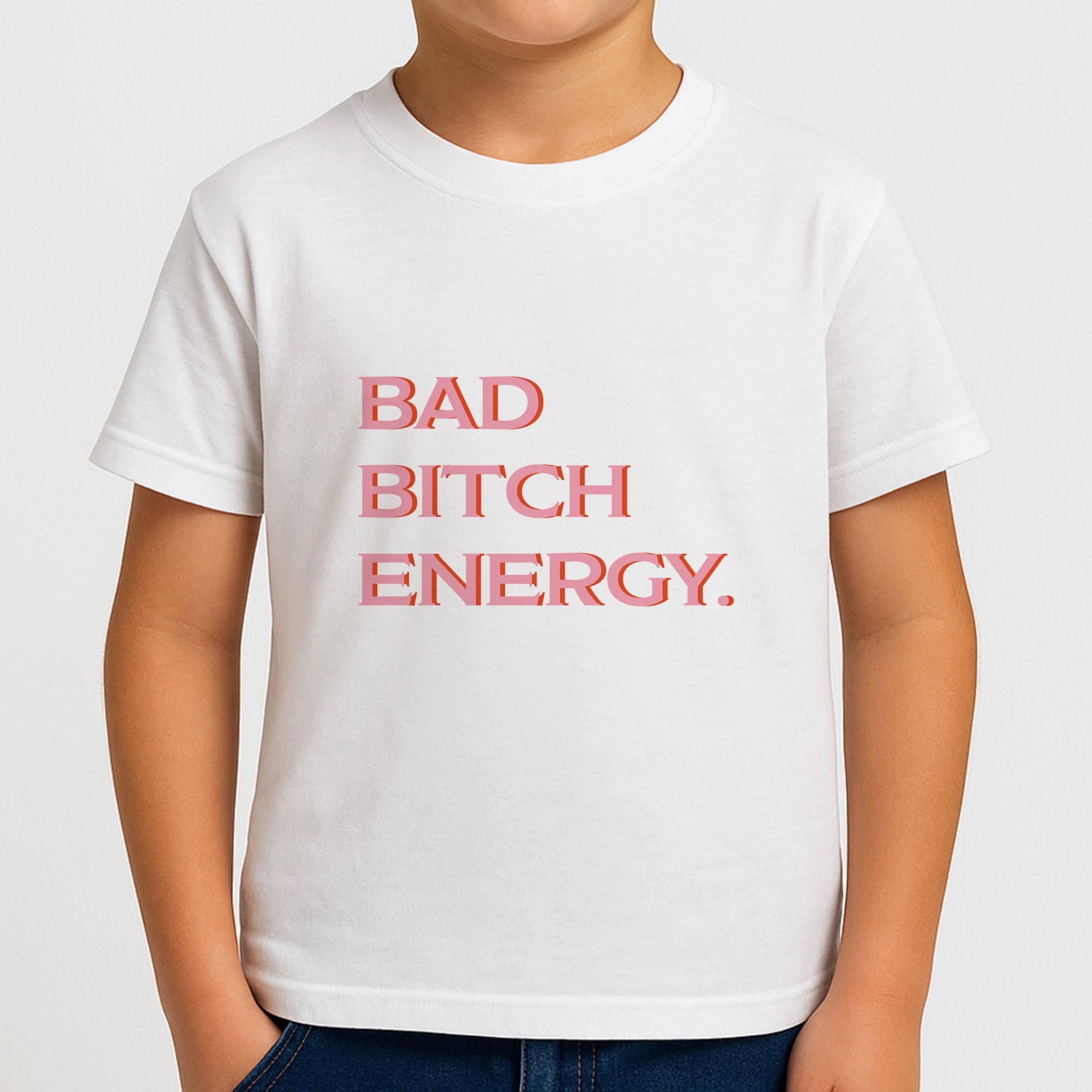 Bad Bitch Energy - Hot Girl Summer Kids T-Shirt
