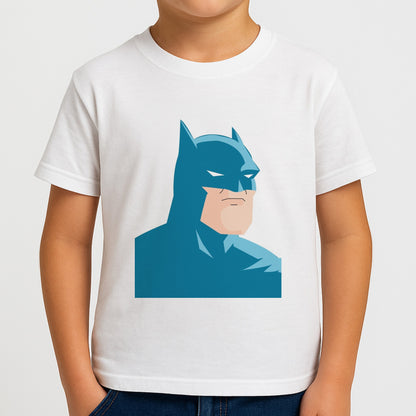 Blue Bat Superhero Boys T-Shirt