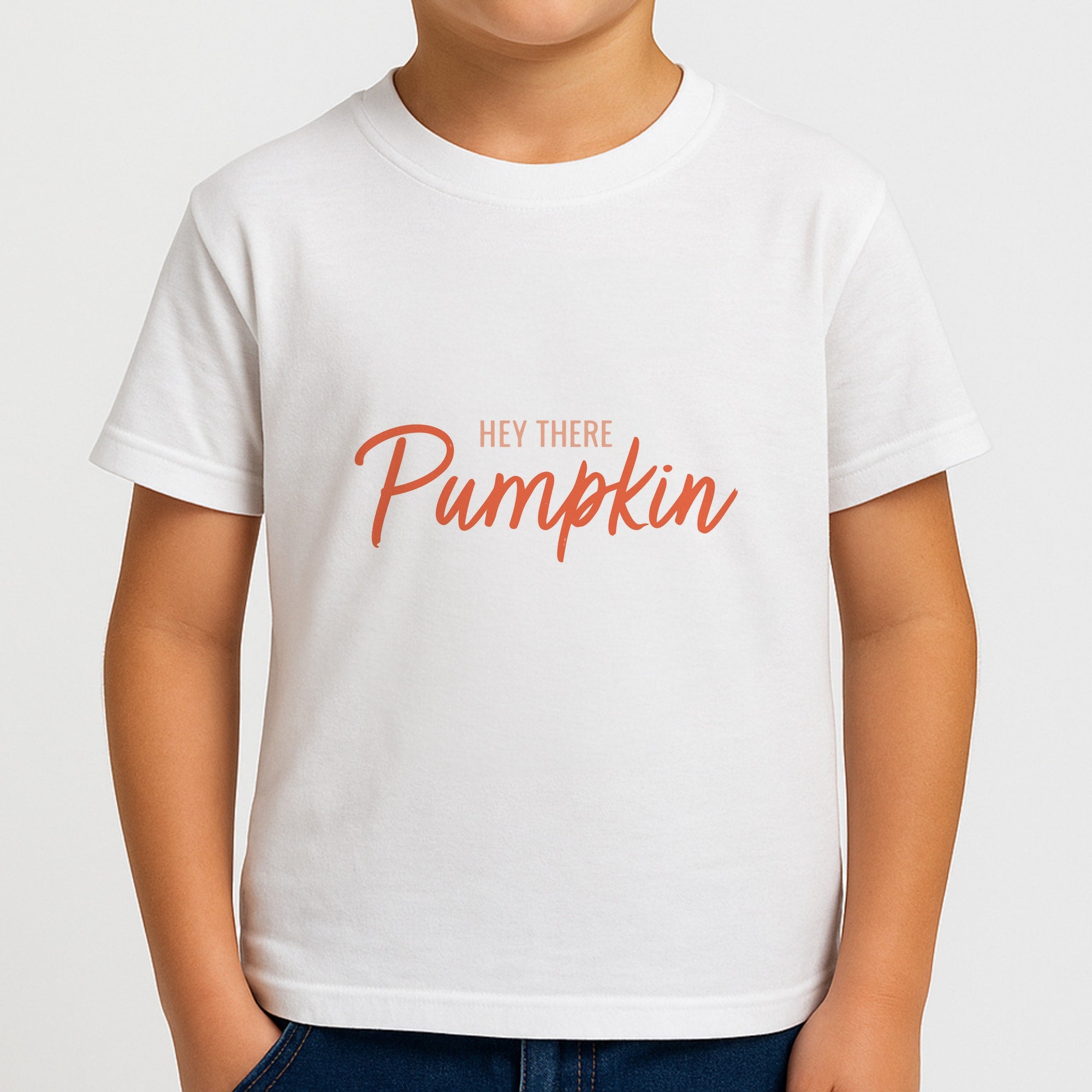Hey There Pumpkin - Halloween Kids T-Shirt