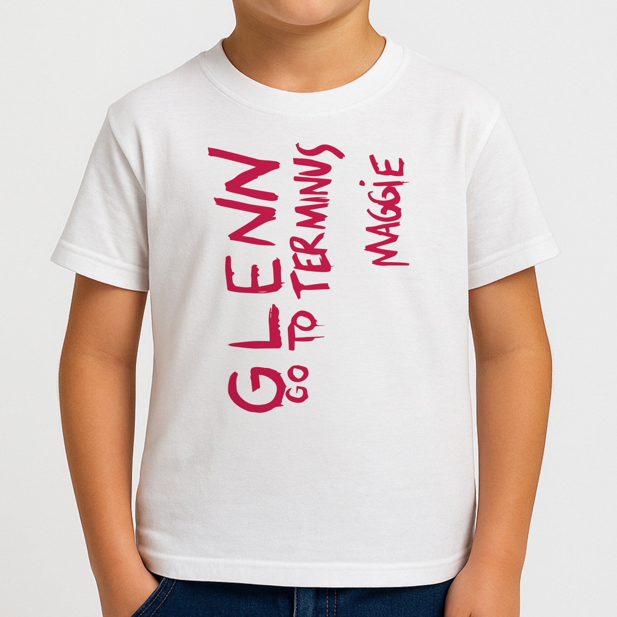 Message For Glenn - TWD Kids T-Shirt
