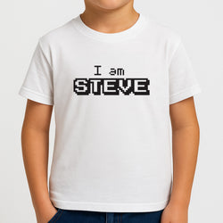 I Am Steve Boys T-Shirt