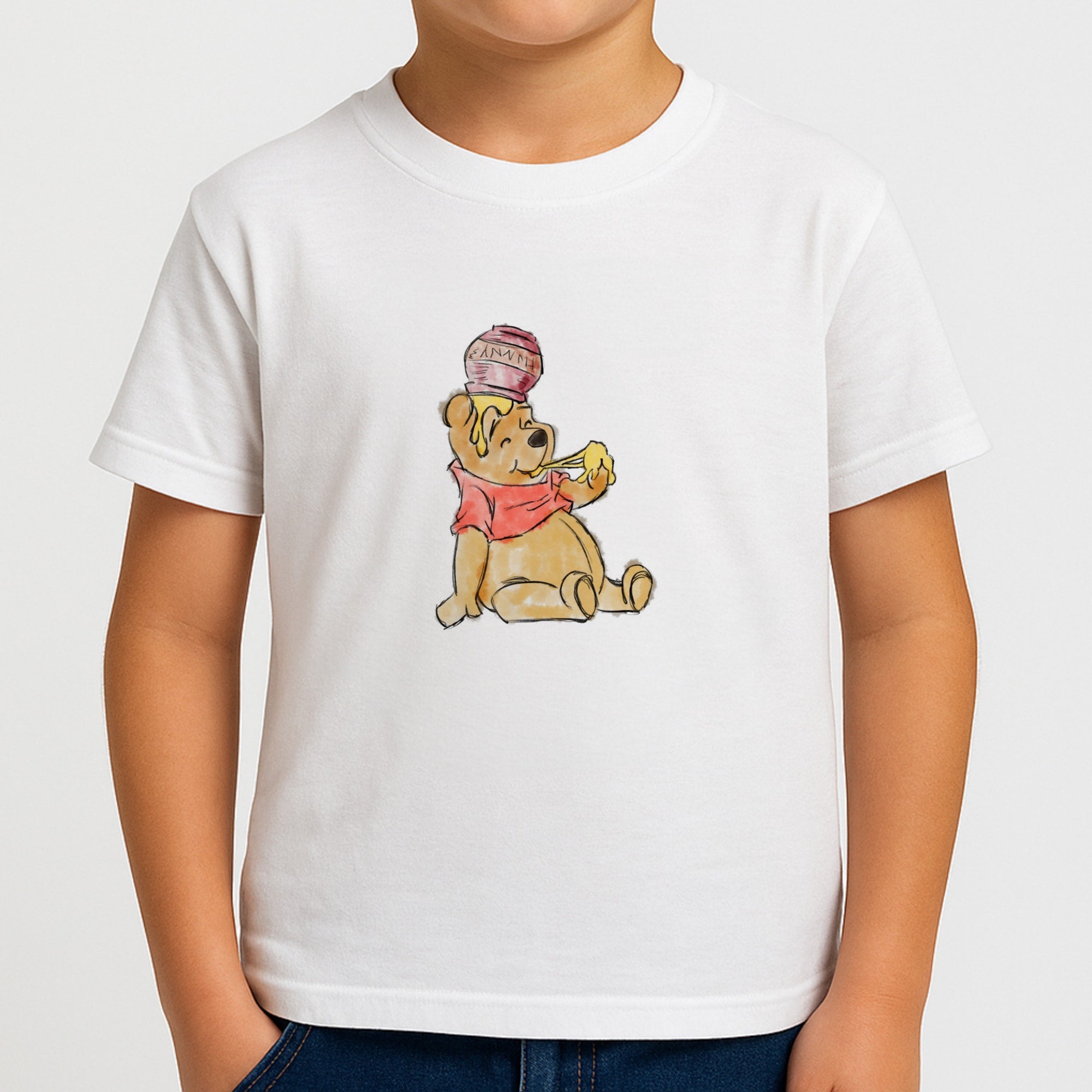 Winnie Sketch Boys T-Shirt