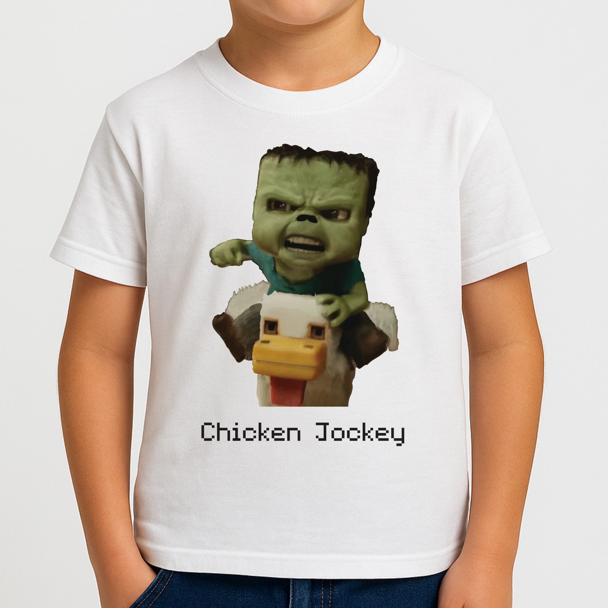 Chicken Jockey  Boys T-Shirt