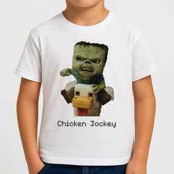 Chicken Jockey  Boys T-Shirt