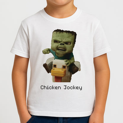 Chicken Jockey  Boys T-Shirt