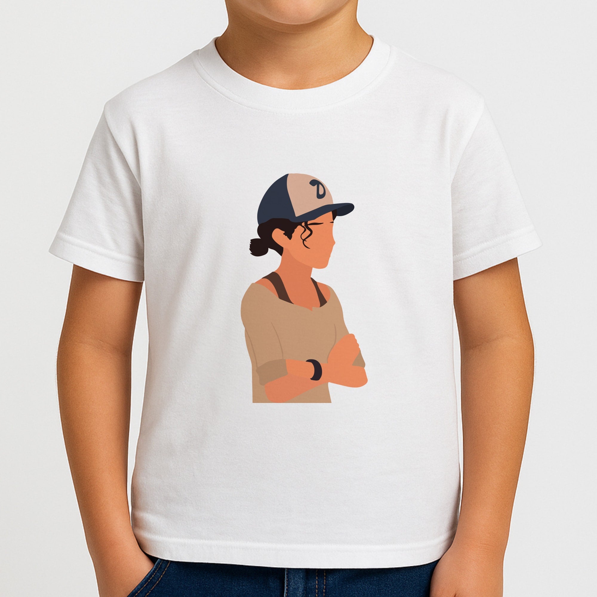 Clementine Faceless - TWD Boys T-Shirt