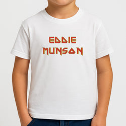 Eddie Munson Text Boys T-Shirt