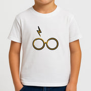 Glasses & Scar Kids T-Shirt 4