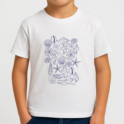Sea Shells - Clean Girl Aesthetic Boys T-Shirt