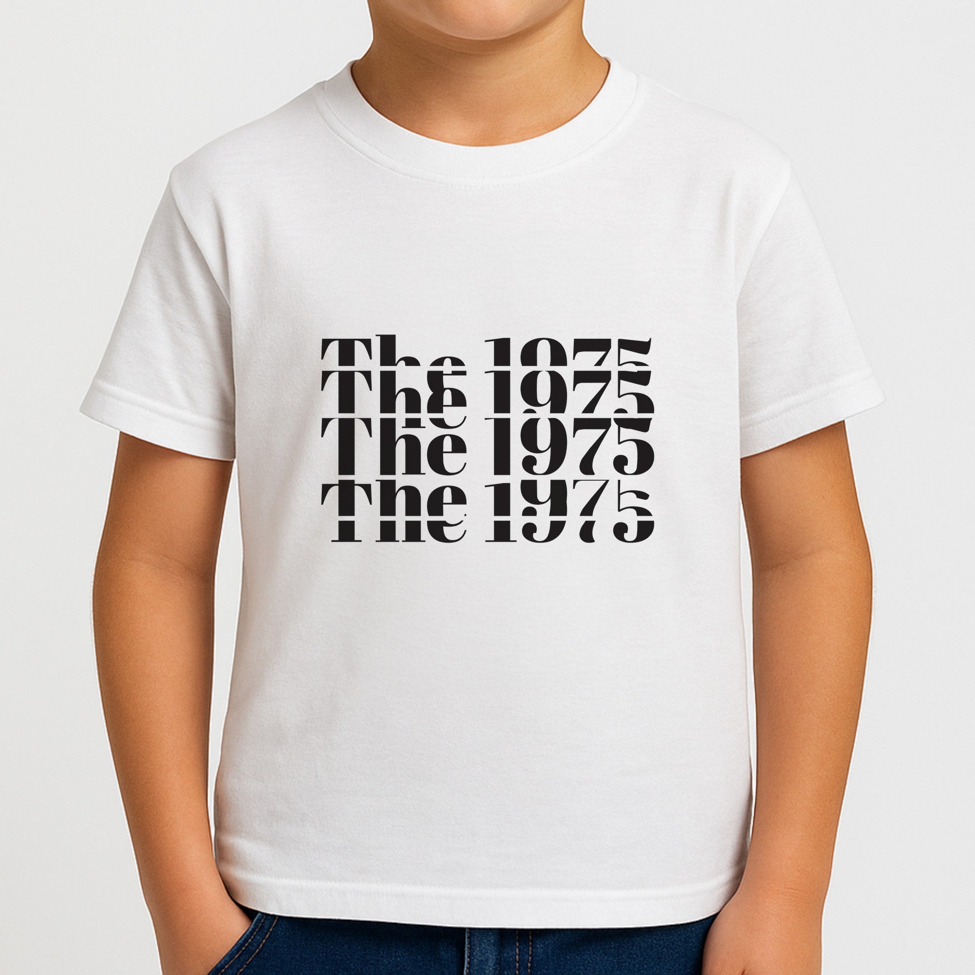 Title - The 1975 Kids T-Shirt