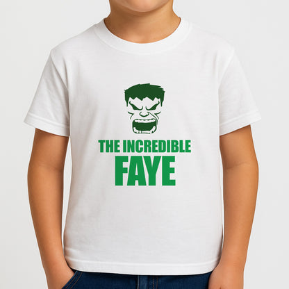 Hulk - Personalised Superhero Comic Boys T-Shirt