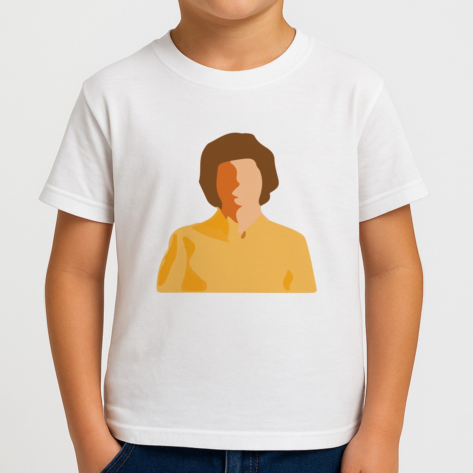 Faceless Mike - Stranger Things Kids T-Shirt