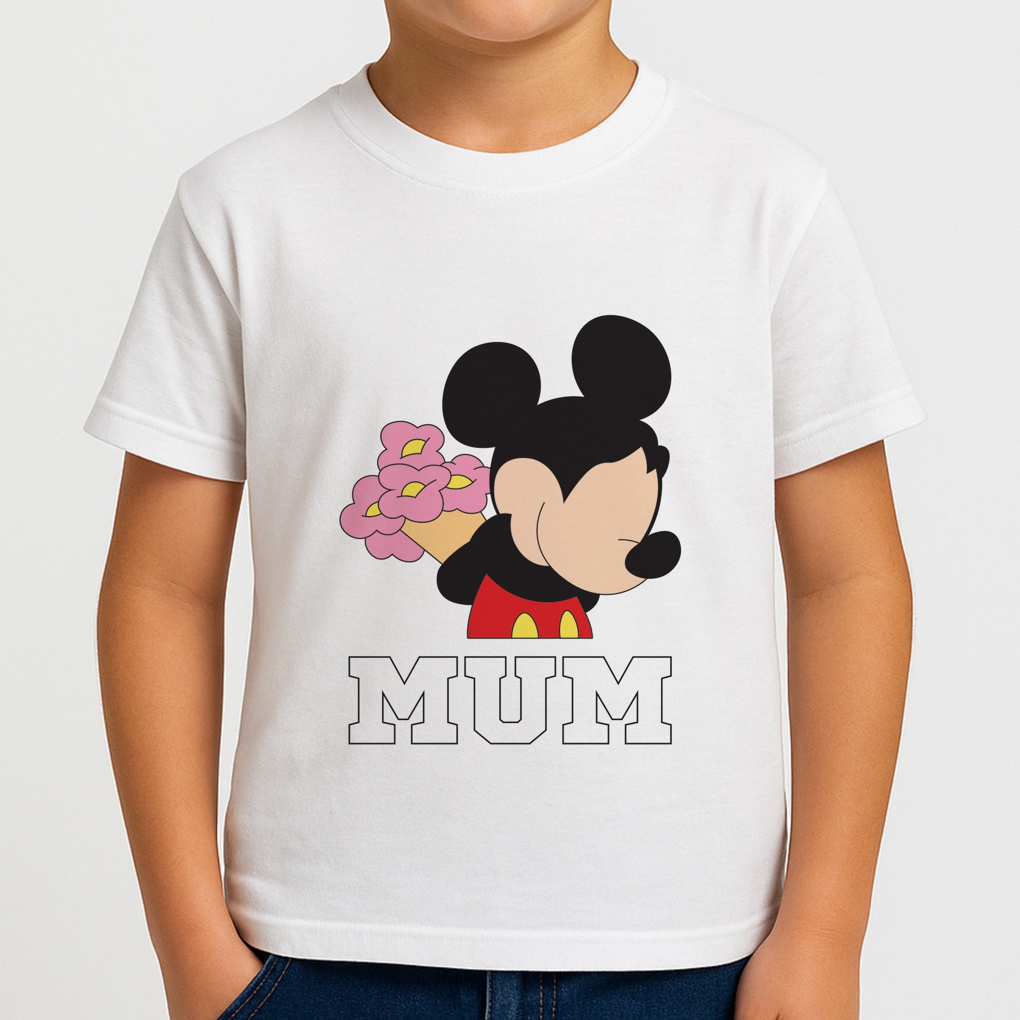 Mouse Mum  Boys T-Shirt