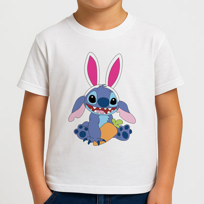 Easter Bunny Blue Alien Boys T-Shirt