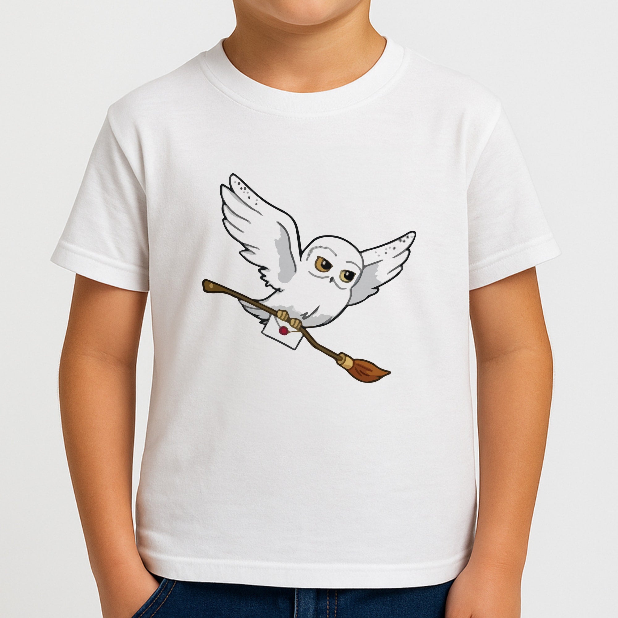 Messenger Owl Hedwig Kids T-Shirt