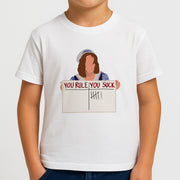 You Suck Tally Kids T-Shirt 4