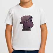 Purple 2d Kids T-Shirt 4