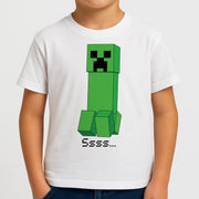 Creeper Standing Kids T-Shirt 4