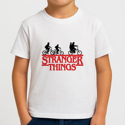 Stranger Cycling Logo Kids T-Shirt