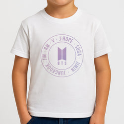 Galaxy Logo - BTS Kids T-Shirt