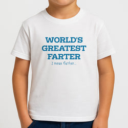 World's Greatest Farter  Boys T-Shirt