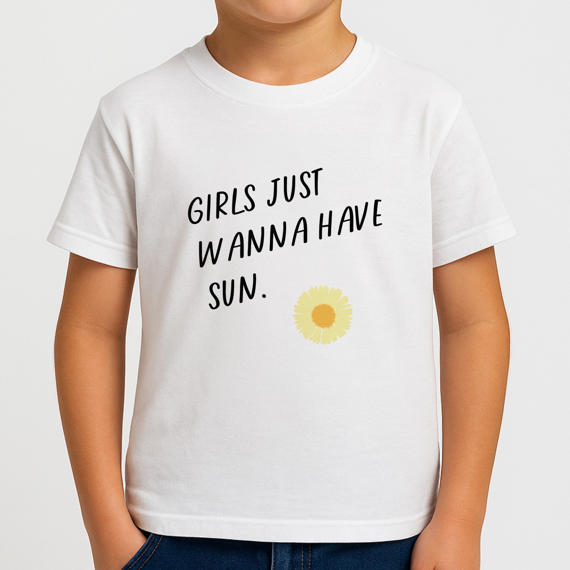 Girls Just Wanna Have Sun - Summer Kids T-Shirt