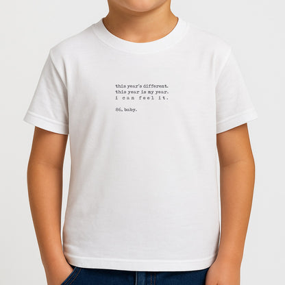 This Year's Different - Eddie Munson Stranger Boys T-Shirt