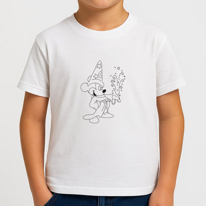 Wizard Mickey Blue Boys T-Shirt