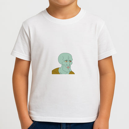 Muscly Squidward Boys T-Shirt