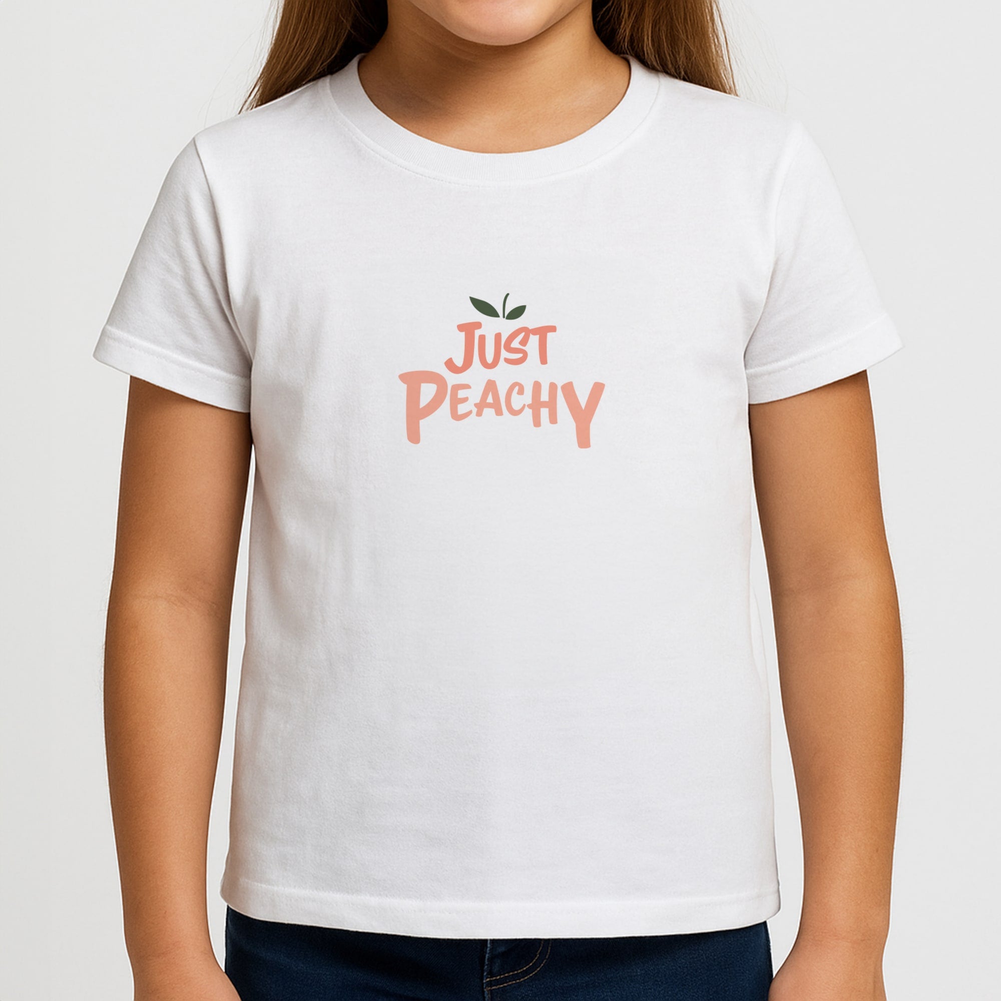 Just Peachy - Hot Girl Summer Girls T-Shirt