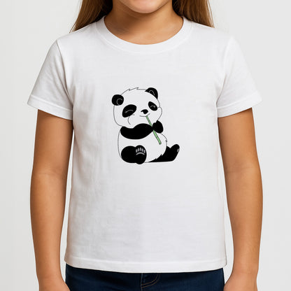 Vegan Panda Girls T-Shirt