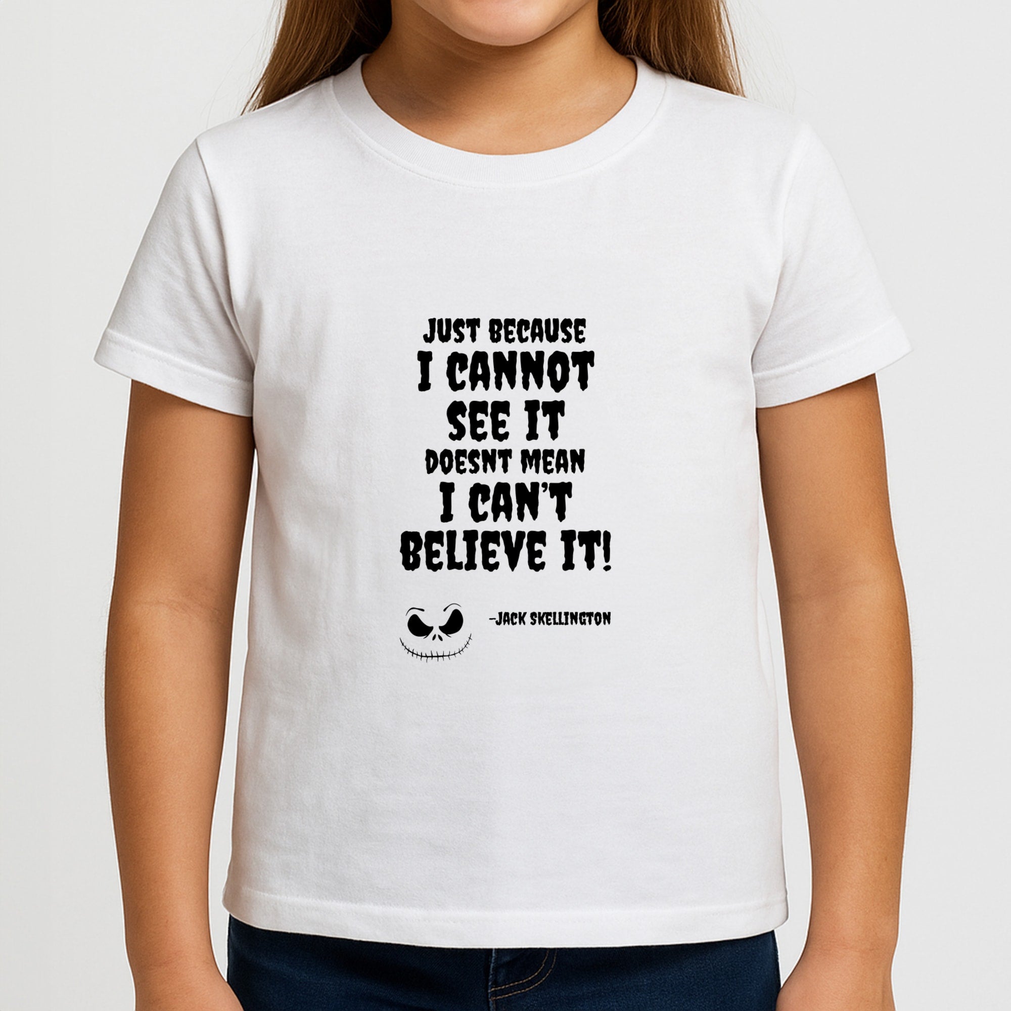 TNBC - Jack Skellington Girls T-Shirt