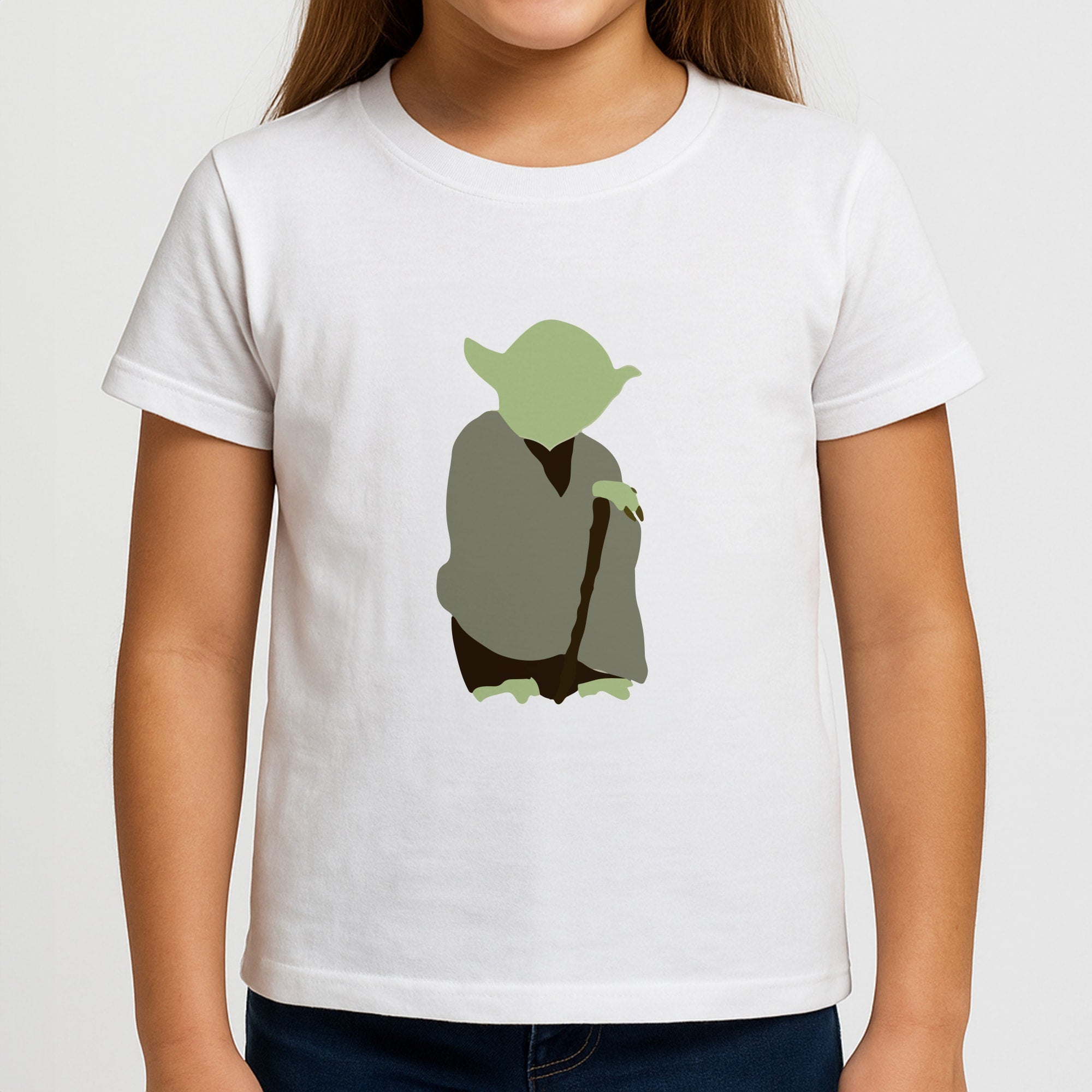 Yoda Faceless Girls T-Shirt