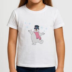 Frosty - Snowman Girls T-Shirt