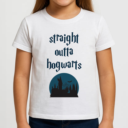 Straight Outta Hogwarts Girls T-Shirt