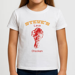Steve's Lava Chicken Girls T-Shirt
