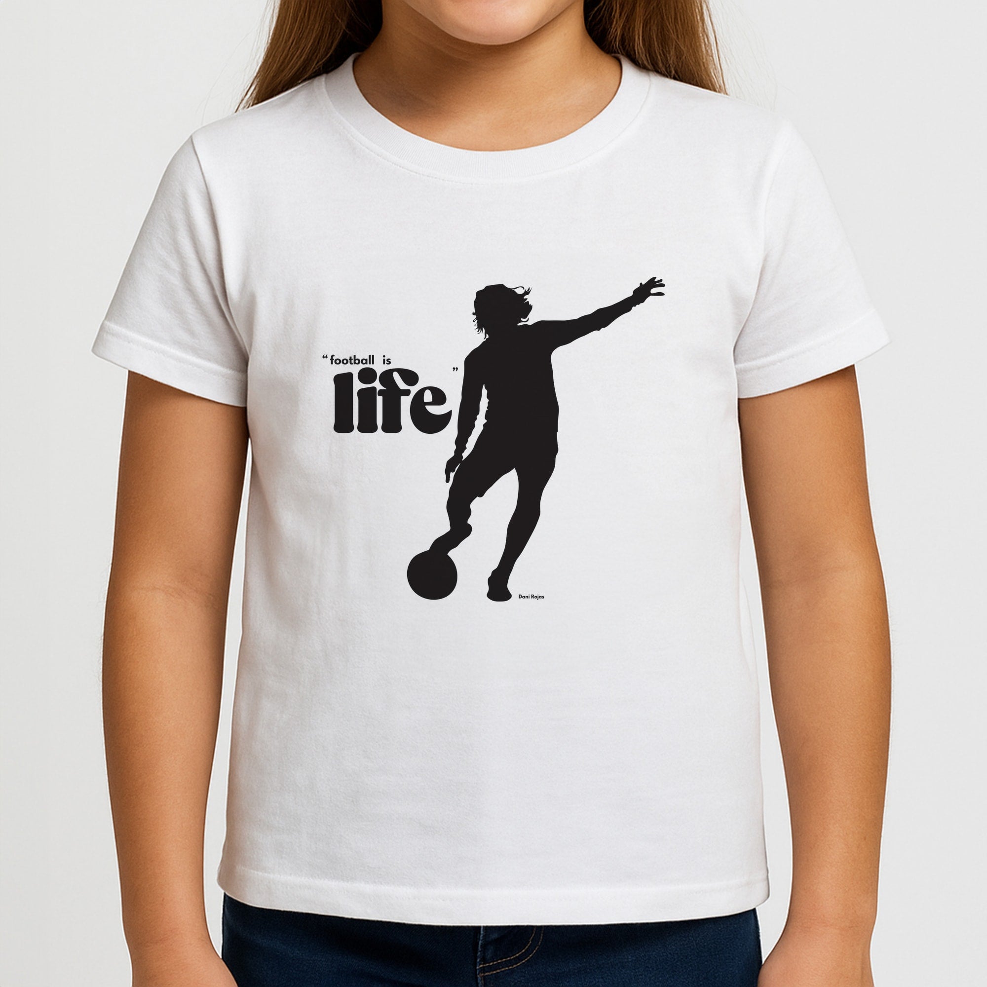 Football Is Life Kids T-Shirt