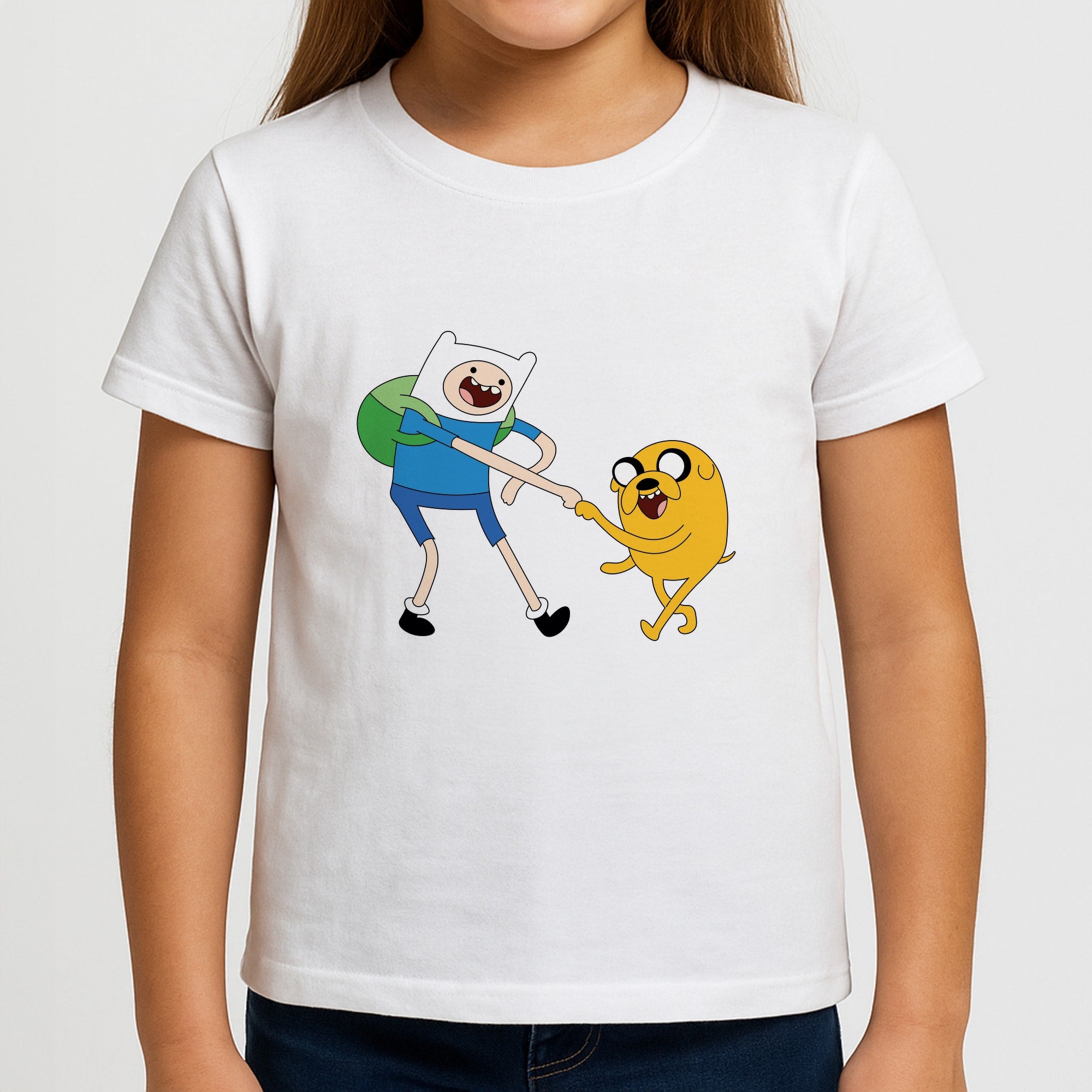 Jake The Dog And Finn The Human Kids T-Shirt