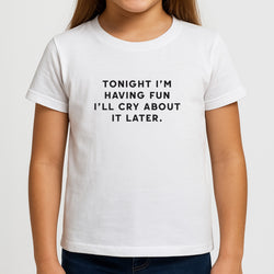 Having Fun - Katy Perry Girls T-Shirt