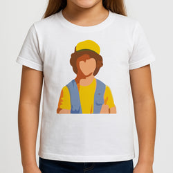 Faceless Dustin - Stranger Things Kids T-Shirt