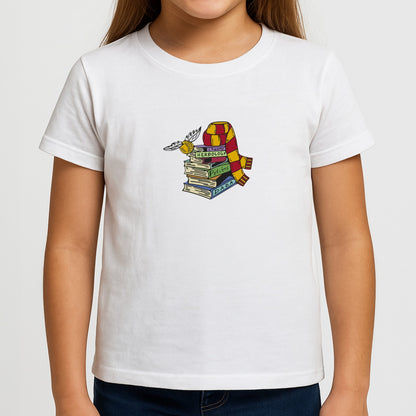 Book Stack Girls T-Shirt