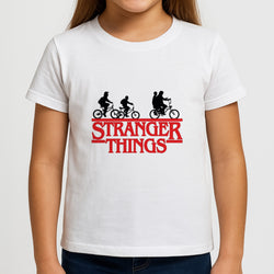 Stranger Cycling Logo Kids T-Shirt